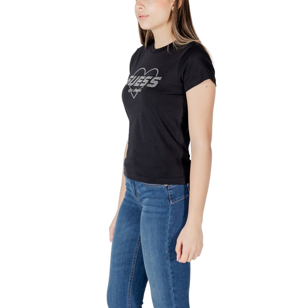 Black Cotton T-Shirt