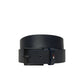 Blue Leather Regular Belt