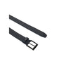 Blue Leather Regular Belt