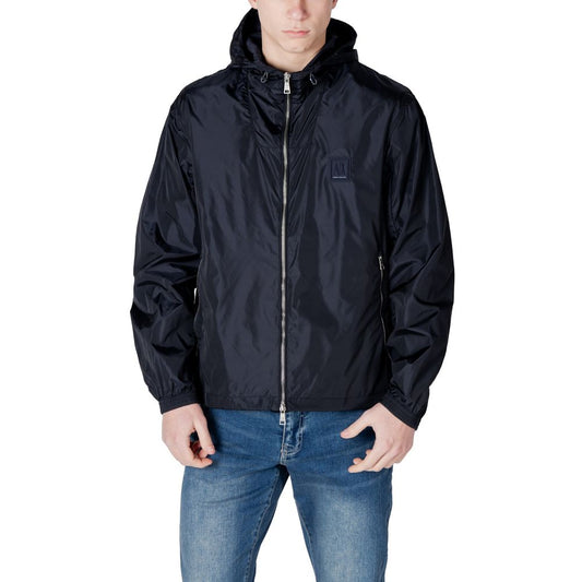 Blue Polyamide Shell Jacket
