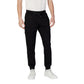 Black Cotton Joggers (Workout Pants)