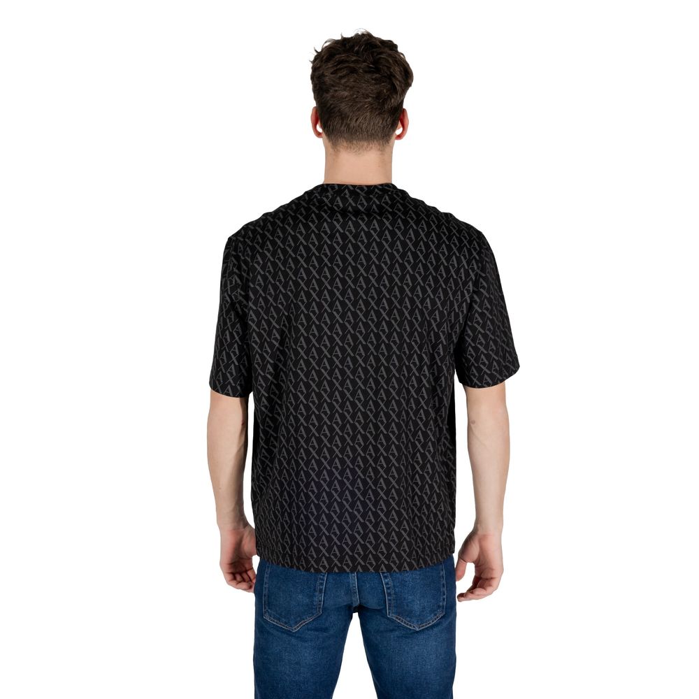 Black Cotton T-Shirt