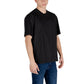 Black Cotton T-Shirt