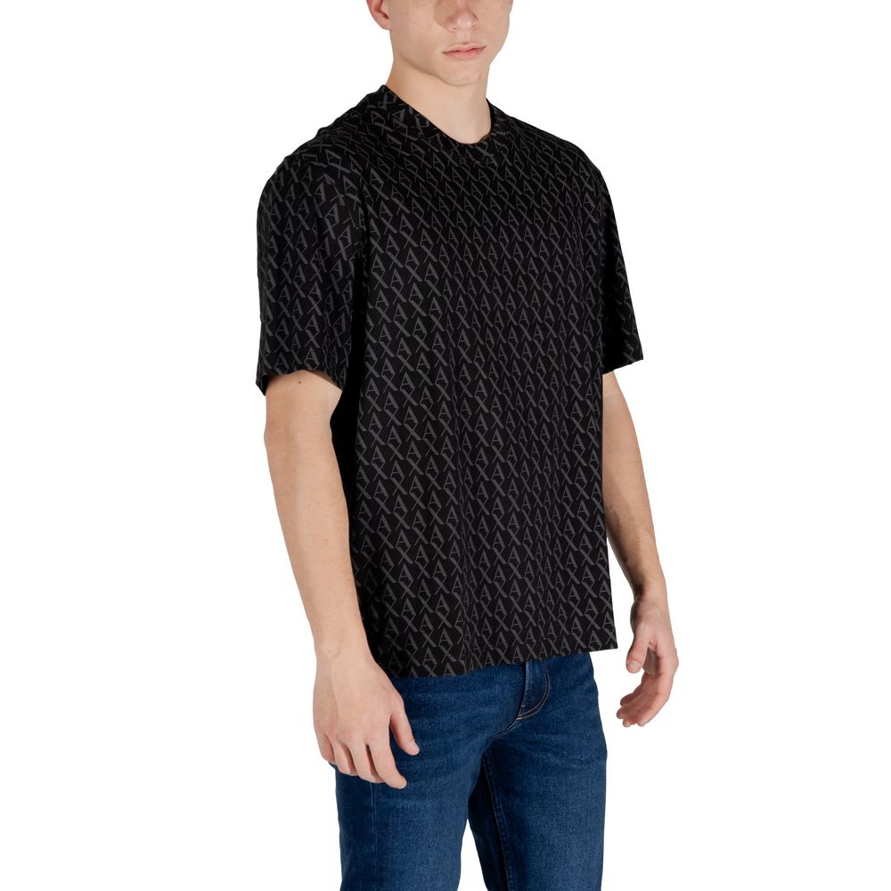 Black Cotton T-Shirt