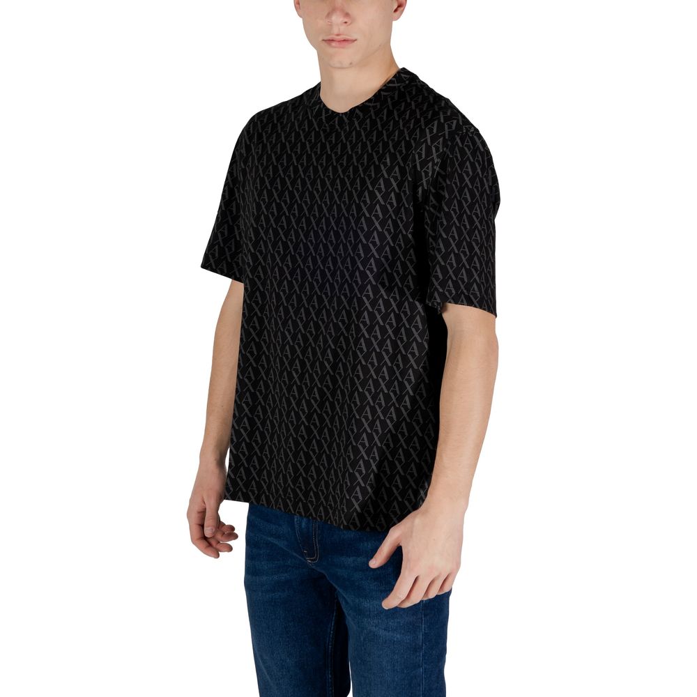 Black Cotton T-Shirt