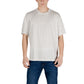 Cream Cotton T-Shirt