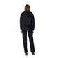 Black Cotton Hoodie