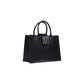 Black Polyester Handbag