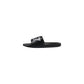 Black And White Pvc Slippers