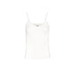 Cream Viscose Tank Tops