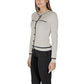 Cream Viscose Cardigan