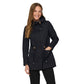 Black Polyester Parka