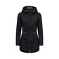 Black Polyester Parka