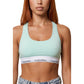 Green Cotton Bra