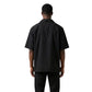 Black Cotton Shortsleeve Shirt