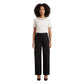 Black Cotton Casual Pants