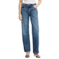 Blue Cotton Mom Jeans