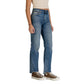 Blue Cotton Mom Jeans