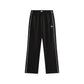 Black Recycled Polyester Joggers (Workout Pants)
