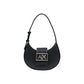 Black Polyester Handbag