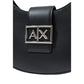 Black Polyester Handbag