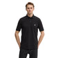 Black Cotton Polo Shirt