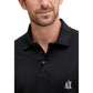 Blue Cotton Polo Shirt
