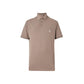 Brown Cotton Polo Shirt