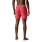 Orange Polyester Swim Shorts