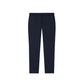 Blue Cotton Skinny Pants