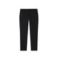 Black Cotton Skinny Pants