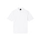 White Cotton Polo Shirt