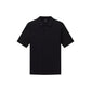 Black Cotton Polo Shirt