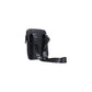 Black Polyester Messenger Bag
