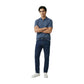 Blue Cotton Polo Shirt