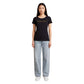 Black Elastane T-Shirt