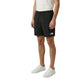 Black Nylon Bermuda Shorts