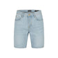 Light Blue Cotton Bermuda Shorts