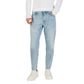 Light Blue Cotton Relaxed Fit Jeans