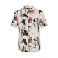 Beige Viscose Shortsleeve Shirt