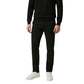 Black Cotton Skinny Pants