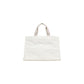 Beige Polyester Handbag
