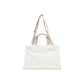 Beige Polyester Handbag