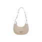 Beige Polyester Handbag