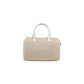 Beige Polyester Handbag