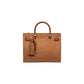 Beige Polyester Handbag