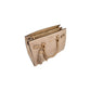 Beige Polyester Handbag