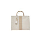 Beige Cotton Handbag
