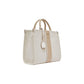 Beige Cotton Handbag
