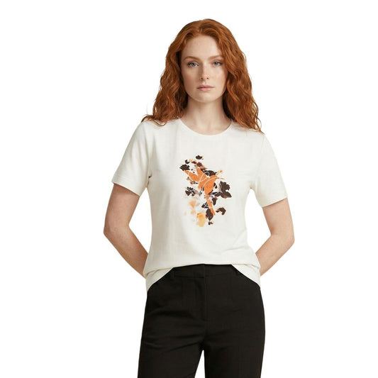Beige Cotton T-Shirt